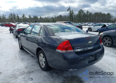 2009 Chevrolet Impala Lt из США, поврежденный, VIN 2G1WT57K491135336